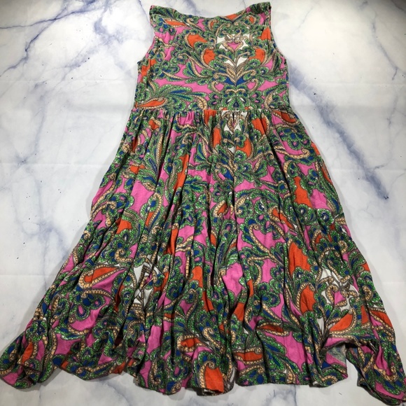 Anthropologie Lilka Sleeveless Paisley Dress - Picture 2 of 8